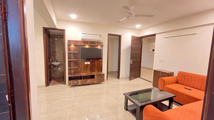 Living Room, shubham-shubh-nikunj 2 Bedroom 973 Sq.Ft. Apartment In Patrakar Colony Jaipur 9507698
