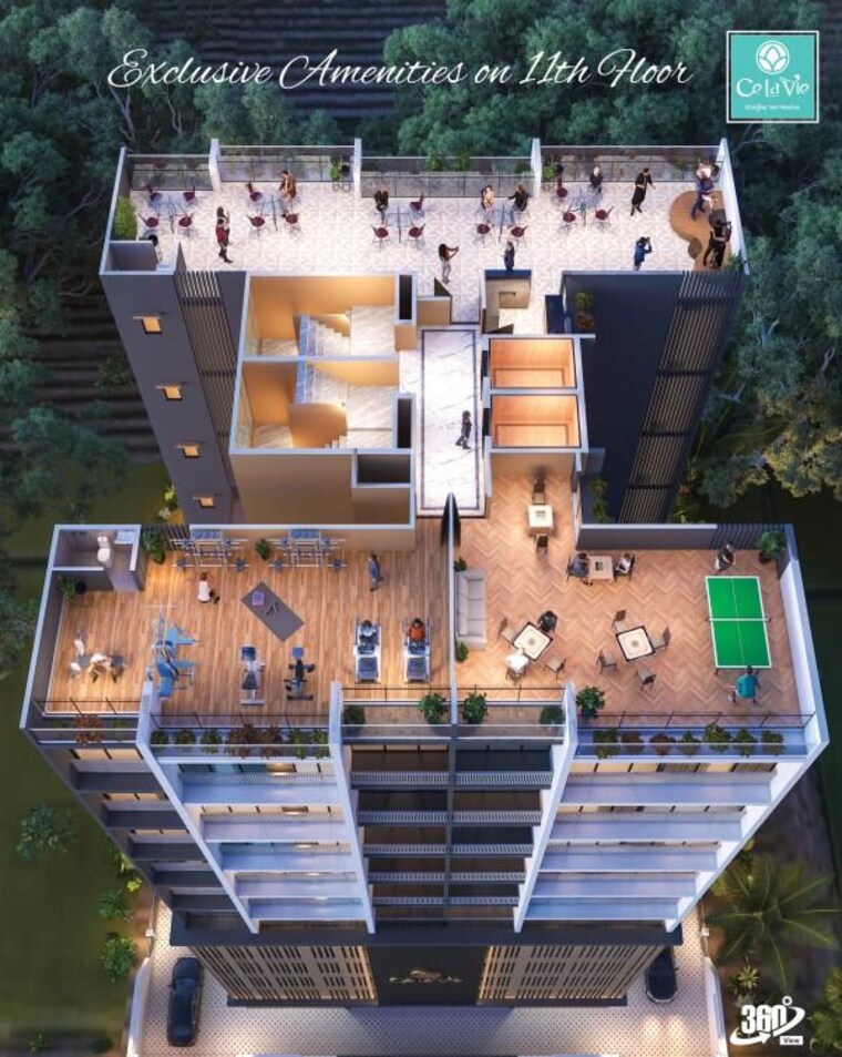 Exterior View, dashanzi-ce-la-vie 2 Bedroom 594 Sq.Ft. Apartment In Kharghar Navi Mumbai 9507716