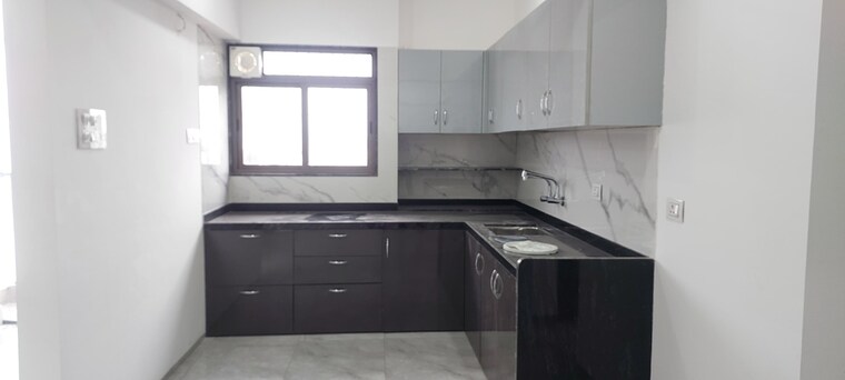 Kitchen, basil-mondale 2 Bedroom 850 Sq.Ft. Apartment In Mundhwa Pune 9507711