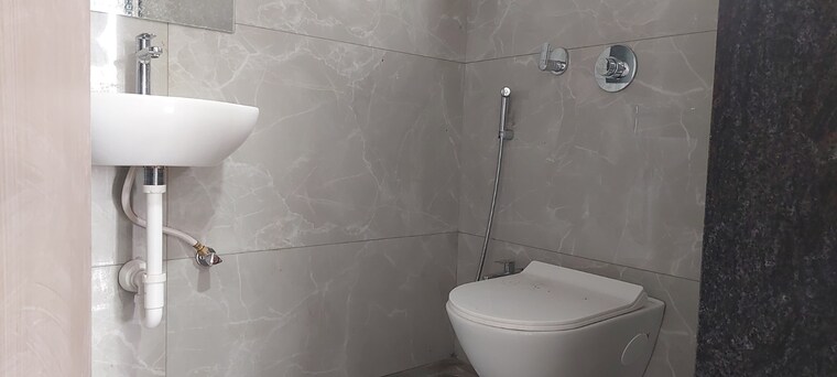 Bathroom, basil-mondale 2 Bedroom 850 Sq.Ft. Apartment In Mundhwa Pune 9507711