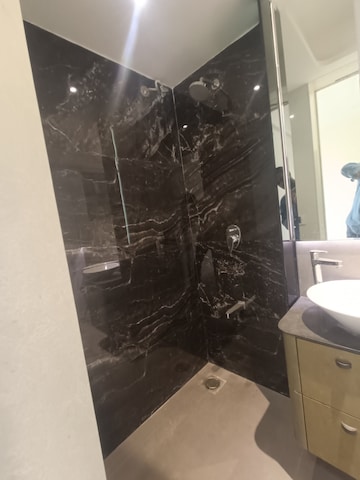 Bathroom in 1 BHK Apartment at Strawberry The Address, Mira Road East – for Sale