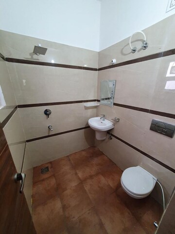Bathroom in 3 BHK Apartment at Supreme Homes, Dhakoli – for Rent