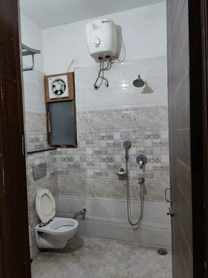 Bathroom in 3 BHK Apartment at Motia Royal Citi Apartments, Ghazipur – for Rent