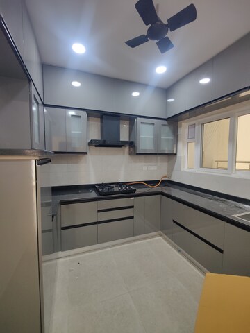 Kitchen in 3 BHK Apartment at Prestige Beverly Hills, Kokapet – for Rent