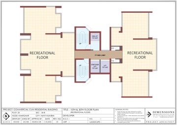 Floor Plan in 2 BHK Apartment at KK Ishwar Arena, Kharghar – for Sale