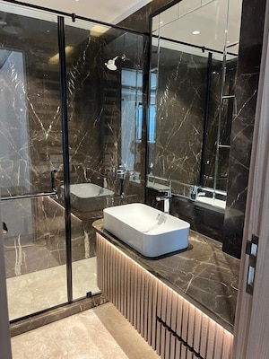 Kitchen in 3 BHK Builder Floor at East Of Kailash – for Rent