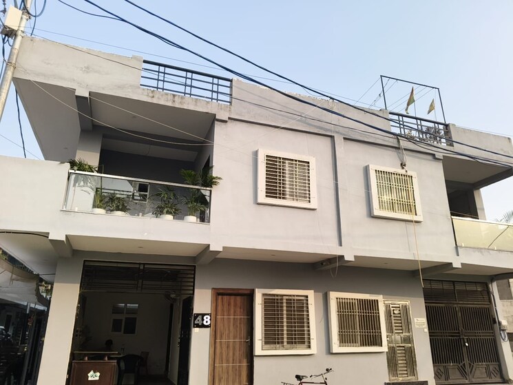 Exterior View, chaudhary-sunrise-villa 4 Bedroom 1950 Sq.Ft. Villa In Biharipur Village Ghaziabad 9507898