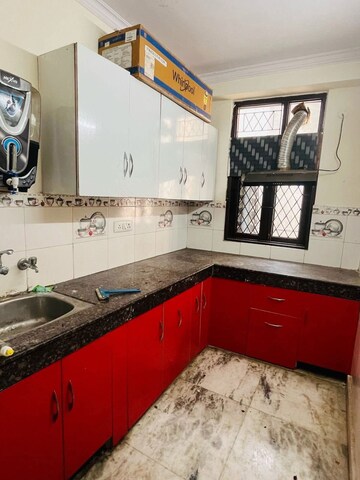Kitchen in 1 BHK Builder Floor at Chattarpur – for Rent
