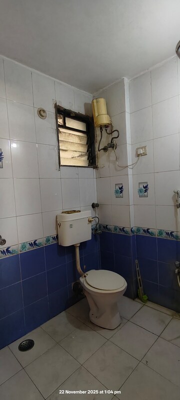 Bathroom in 2 BHK Apartment at Trimurti Narayan, Mulund East – for Rent