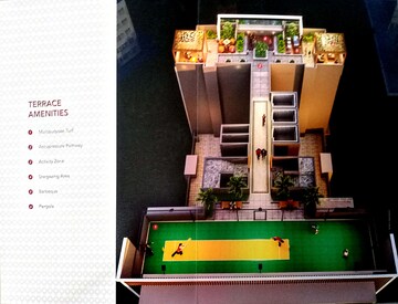 Furnished Amenities in 2 BHK Apartment at Mass Insignia, Kharghar – for Sale