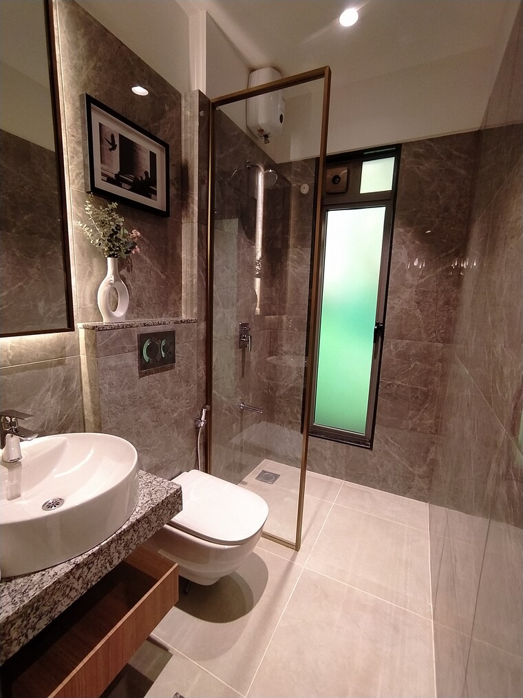 Bathroom, prestige-garden-trails 1 Bedroom 452 Sq.Ft. Apartment In Mira Road Thane 9508050