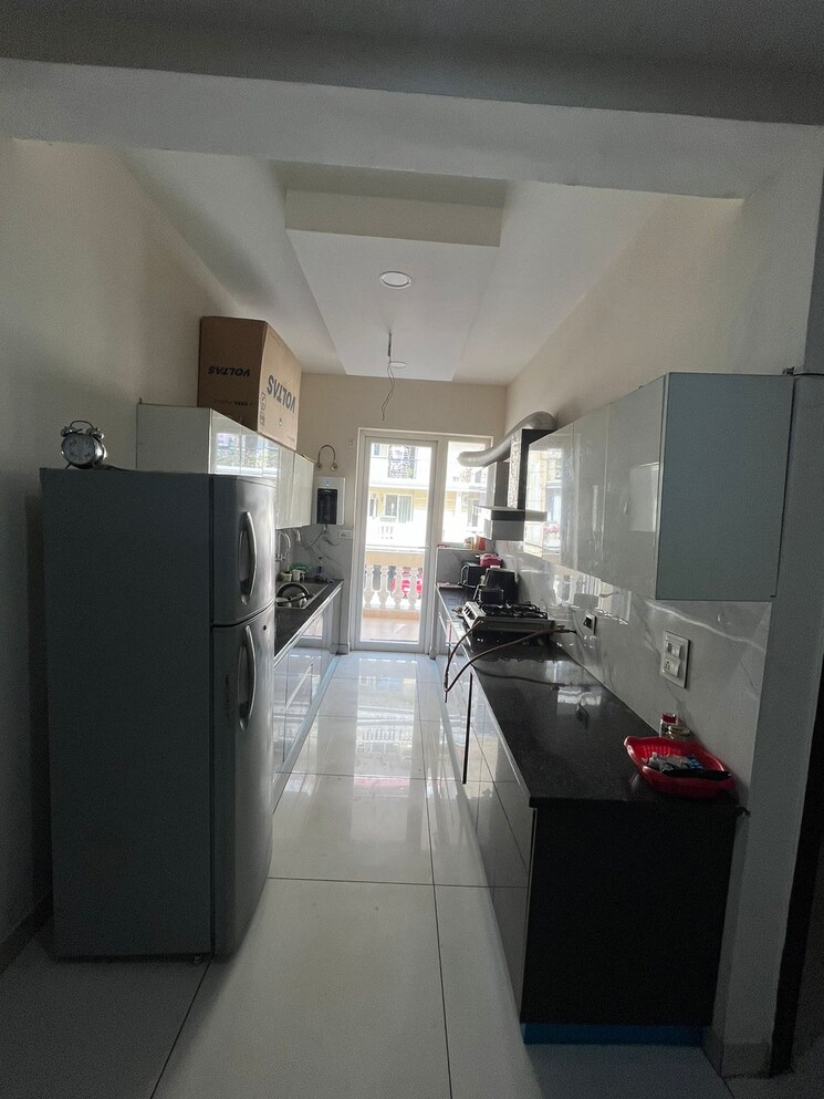 Kitchen, ghb-splande 3 Bedroom 1800 Sq.Ft. Apartment In Patiala Road Zirakpur 9508081