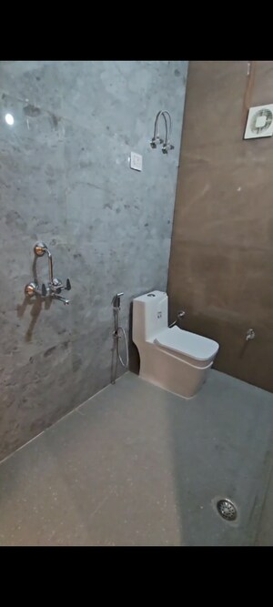 Bathroom in 1 BHK Builder Floor at Chattarpur – for Rent