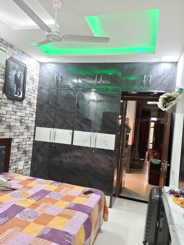 Bedroom in 2 BHK Builder Floor at Highland Park Chandigarh, Bhabat – for Rent