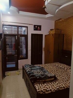 Bedroom in 2 BHK Builder Floor at Dhakoli – for Sale
