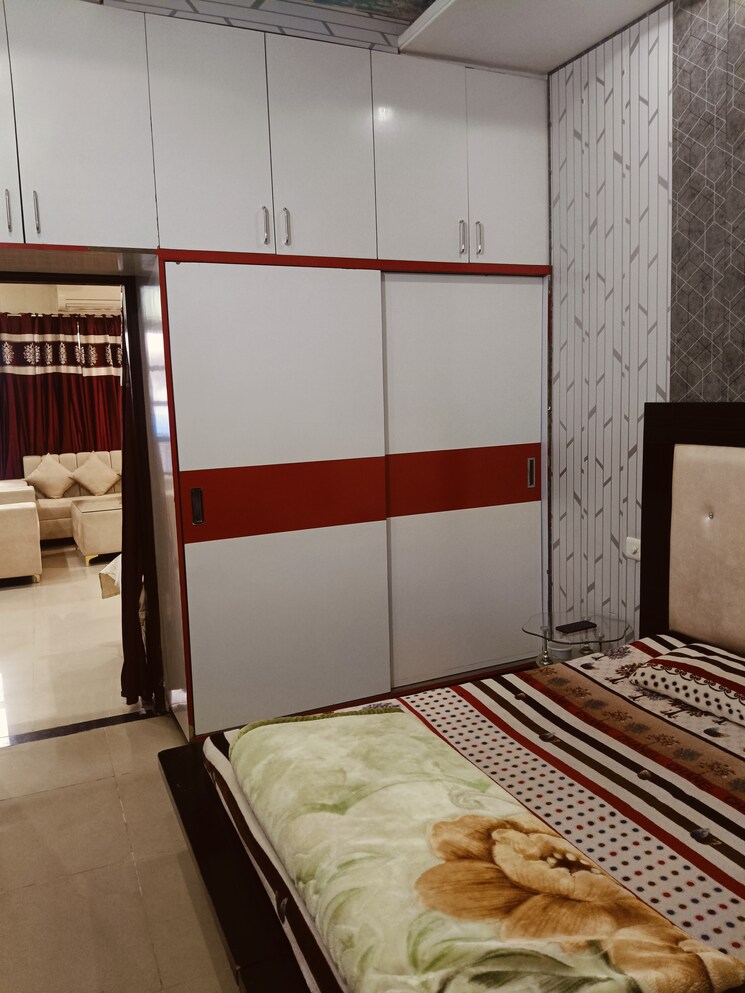 Bedroom, dhakoli 2 Bedroom 1000 Sq.Ft. Builder Floor In Dhakoli Zirakpur 9508159