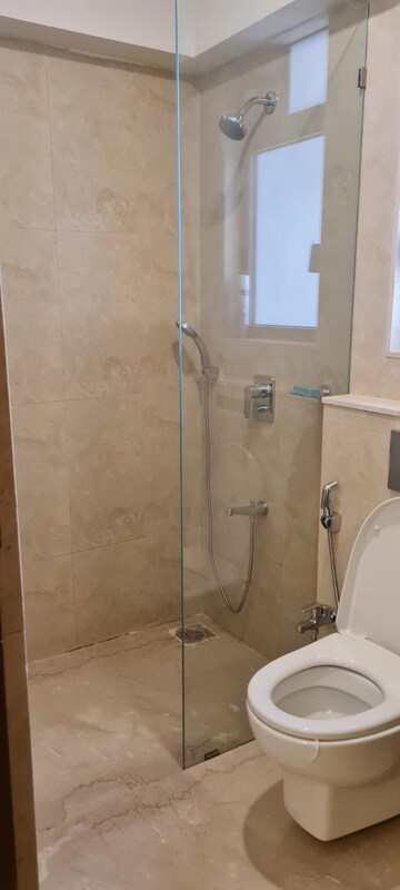 Bathroom in 1.5 BHK Apartment at Omkar Vive, Kurla – for Rent