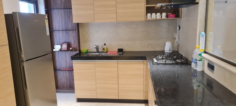 Kitchen, omkar-vive 1.5 Bedroom 450 Sq.Ft. Apartment In Kurla Mumbai 9508235