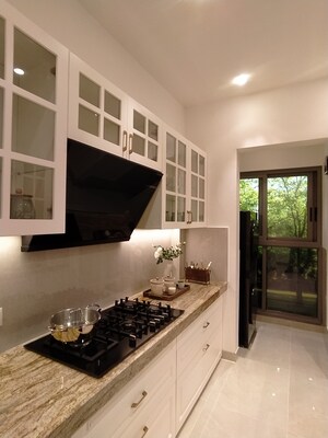 Kitchen in 3 BHK Apartment at Prestige Garden Trails, Mira Road – for Sale