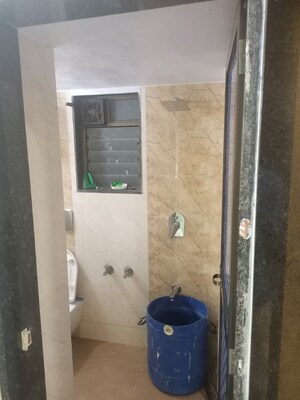 Bathroom in 2 BHK Apartment at My Home Golden Nest Complex, Mira Road – for Rent