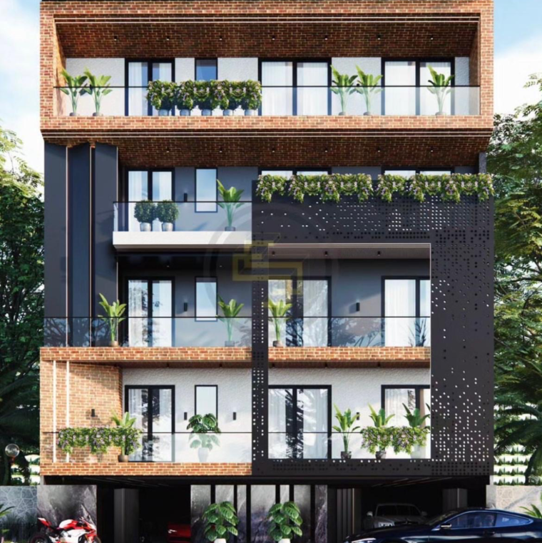 Exterior View, safdarjung enclave 4 Bedroom 2810 Sq.Ft. Builder Floor In Safdarjung Enclave Delhi 9508313