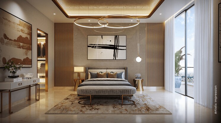 Bedroom, emaar-serenity-hills 4 Bedroom 2800 Sq.Ft. Apartment In Sector 86 Gurgaon 9508318