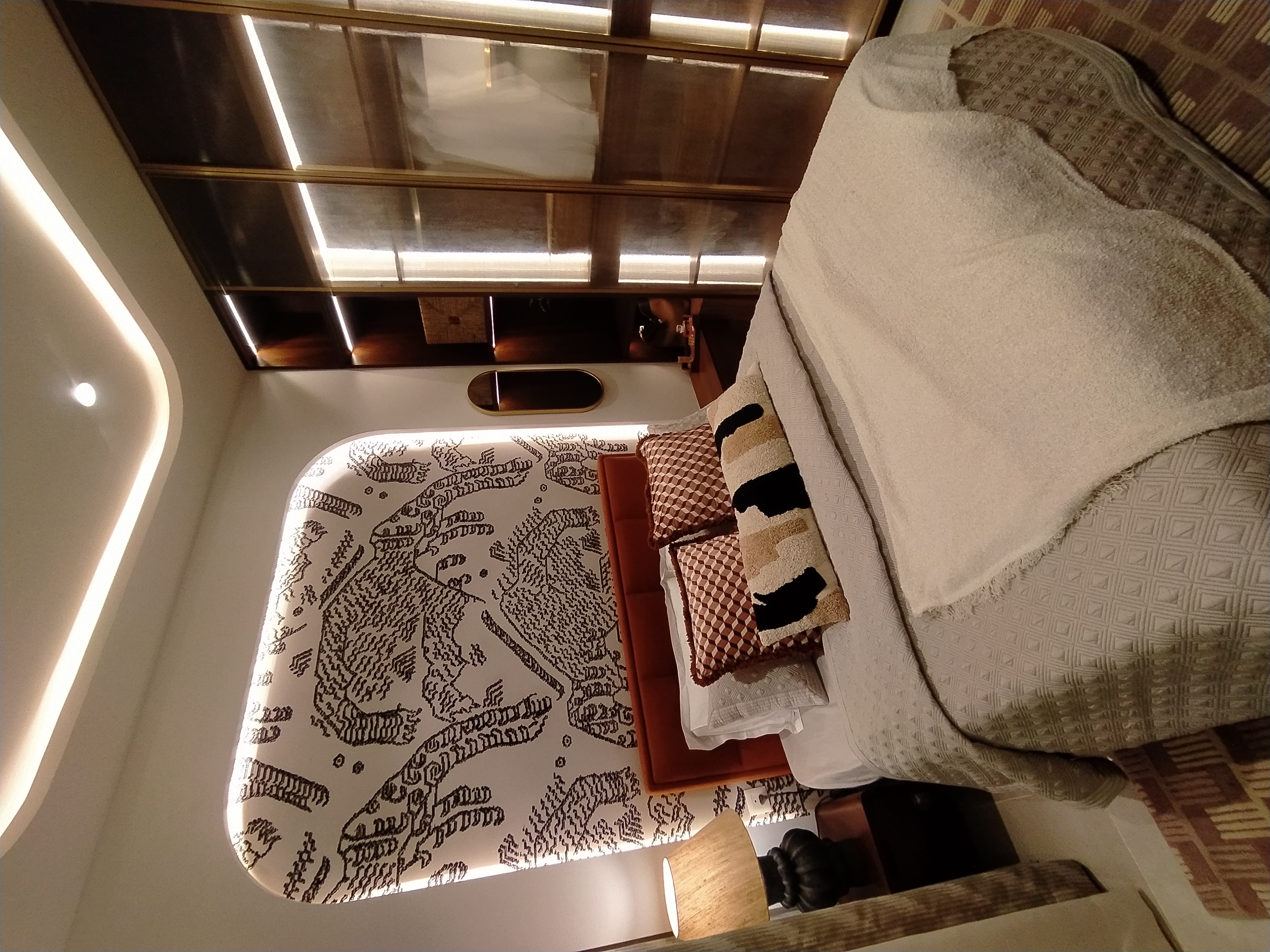 2 BHK + Study Room 680 Sq.Ft. Apartment in Prestige Garden Trails