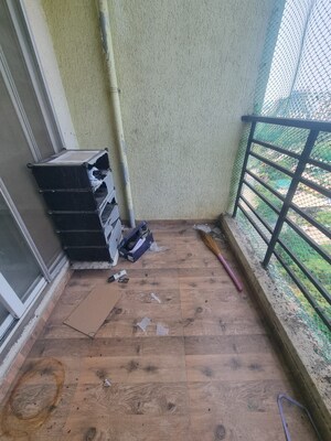 Balcony in 1 BHK Apartment at Gurukrupa Guru Atman, Kalyan West – for Rent