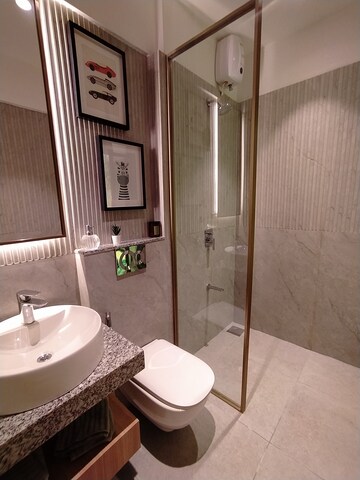Bathroom in 3 BHK Apartment at Prestige Garden Trails, Mira Road – for Sale