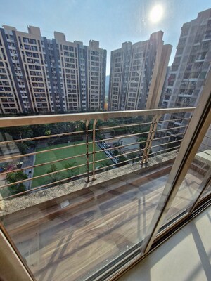 Balcony in 2 BHK Apartment at Bachraj Landmark, Virar West – for Sale