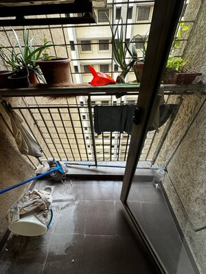 Balcony in 1 BHK Apartment at Noori Blue Bells, Mumbra – for Sale