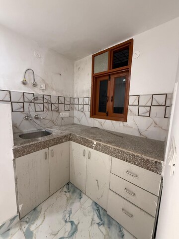 Kitchen in 1 BHK Builder Floor at Chattarpur – for Rent