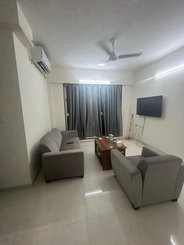Living Room in 2 BHK Apartment at Runwal Nirvana, Parel – for Rent