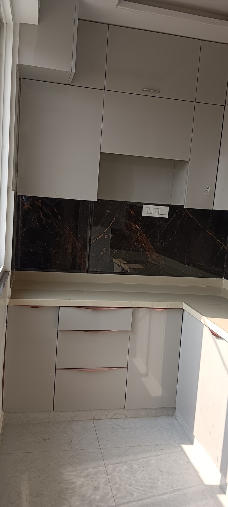 Kitchen, mansarovar 3 Bedroom 1470 Sq.Ft. Apartment In Mansarovar Jaipur 9508424