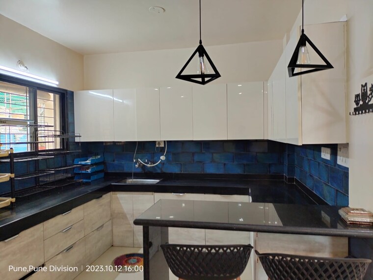 Kitchen, tirupati-campus-phase-7 3 Bedroom 1010 Sq.Ft. Apartment In Dhanori Pune 9508435