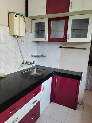 Kitchen in 2 BHK Apartment at Laxmi Nagar Society, Dhanori – for Rent