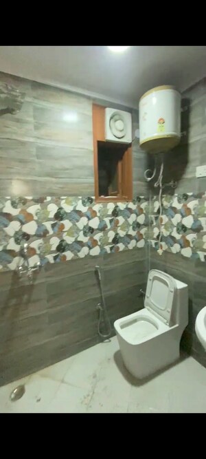 Bathroom in 2 BHK Builder Floor at Chattarpur – for Rent