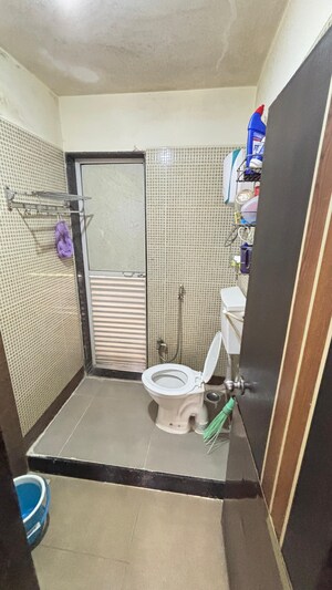 Bathroom in 2 BHK Apartment at JHV Hira Laxmi Heights, Ulwe Sector 9 – for Sale