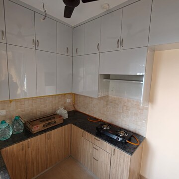 Kitchen in 3 BHK Apartment at Amrapali Crystal Homes, Sector 76 – for Rent