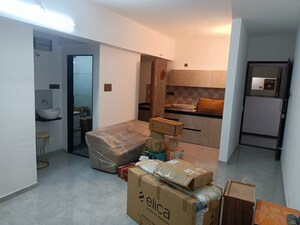 Living Room in 1 BHK Apartment at Shree Sankalp The Legend, Hinjewadi – for Rent