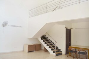 Staircase in 4 BHK Apartment at Unishire The Ledge, Jakkuru – for Rent