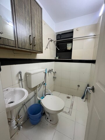 Bathroom in 2 BHK Apartment at Clover Acropolis, Viman Nagar – for Rent