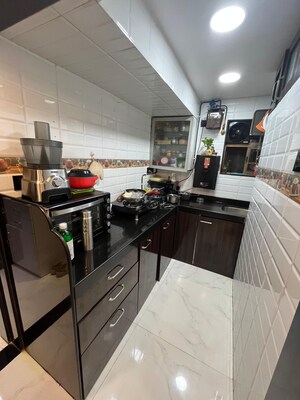Kitchen in 3 BHK Apartment at Borivali East – for Sale