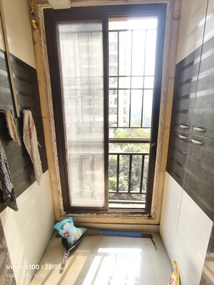 Balcony in 1 BHK Apartment at Shree Nandanvan homes, Kalwa – for Sale