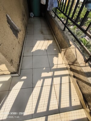 Balcony in 1 BHK Apartment at Shree Nandanvan homes, Kalwa – for Sale