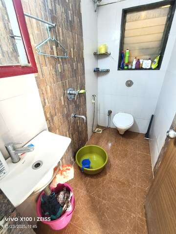 Bathroom in 1 BHK Apartment at Shree Nandanvan homes, Kalwa – for Sale