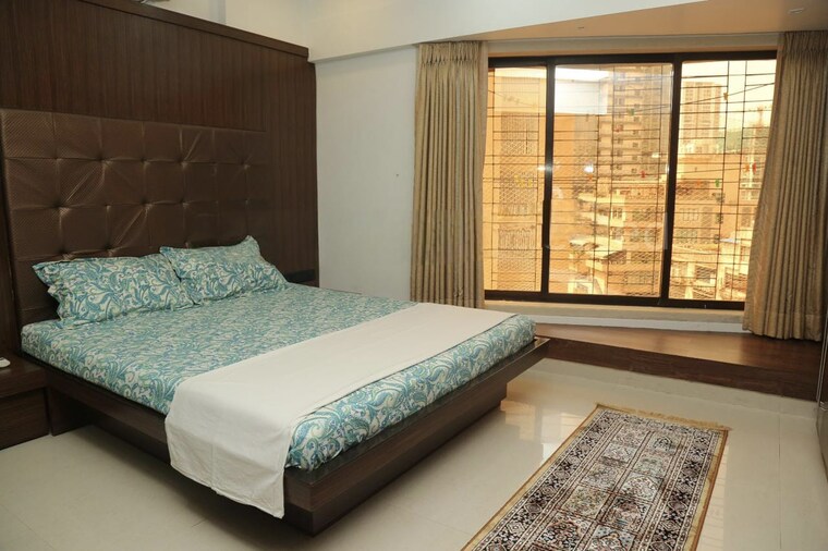 Bedroom, dheeraj-gaurav-heights 3 Bedroom 1250 Sq.Ft. Apartment In Jogeshwari West Mumbai 9508610