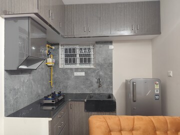 Kitchen in 1 BHK Builder Floor at Hsr Layout – for Rent