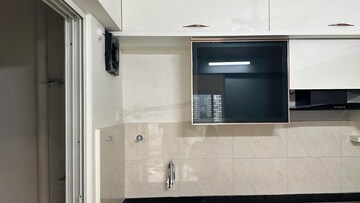 Kitchen in 3 BHK Apartment at Mantra 99 Riverfront, Baner – for Rent