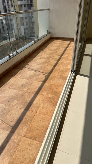 Balcony in 3 BHK Apartment at Mantra 99 Riverfront, Baner – for Rent